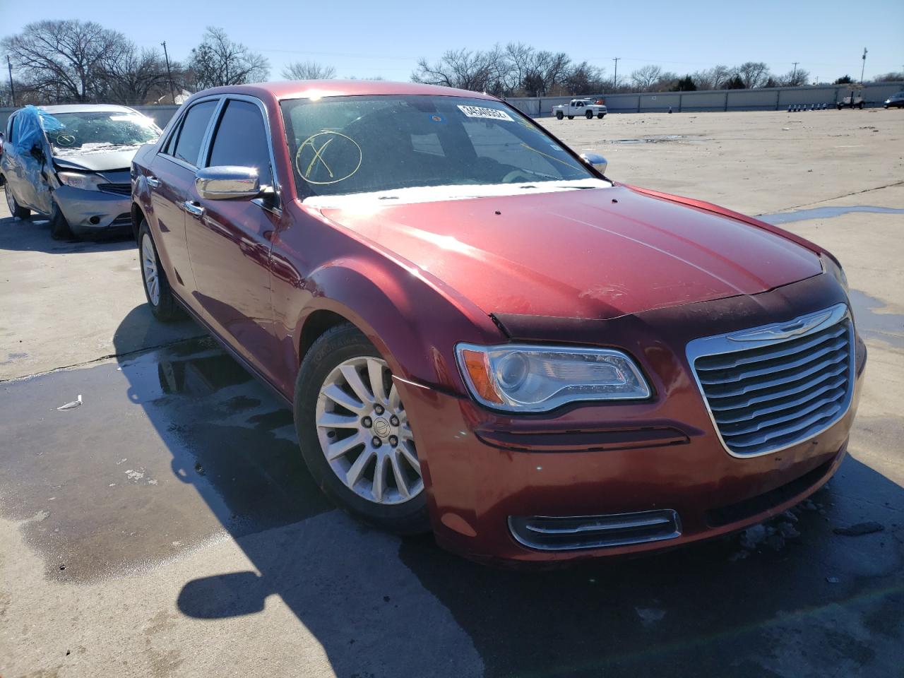 CHRYSLER 300 2014 with VIN 2C3CCAAG0EH157248 - Photo from auction