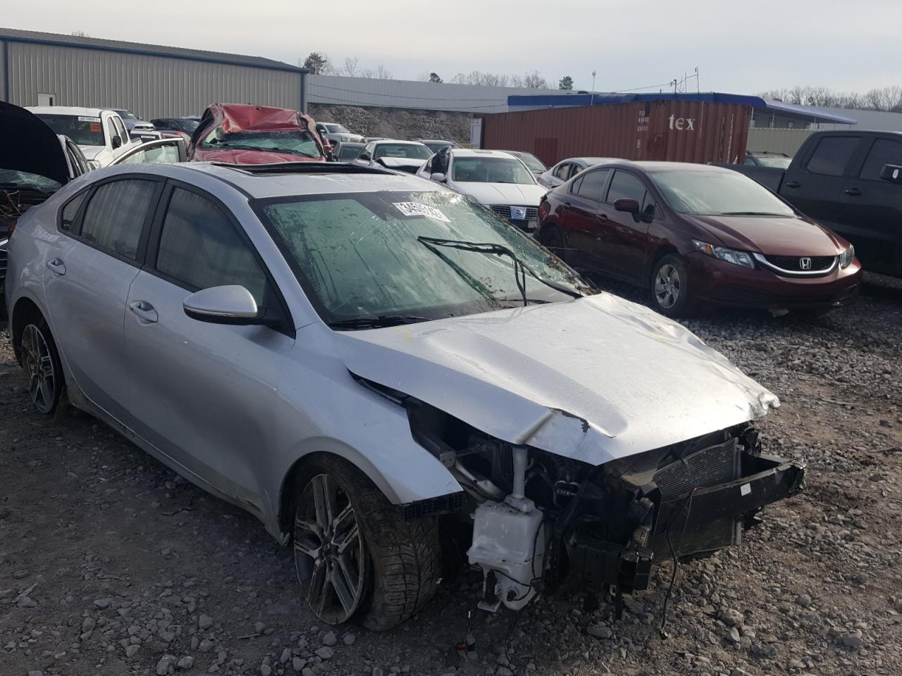 KIA FORTE EX 2020 with VIN 3KPF54AD4LE210620 - Photo from auction