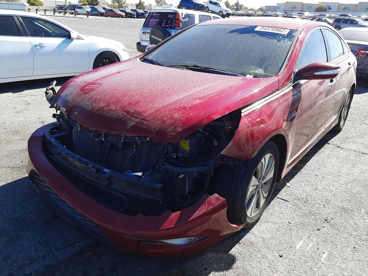 Photo 2 from auction – 2013 HYUNDAI SONATA HYB with VIN KMHEC4A48DA087292