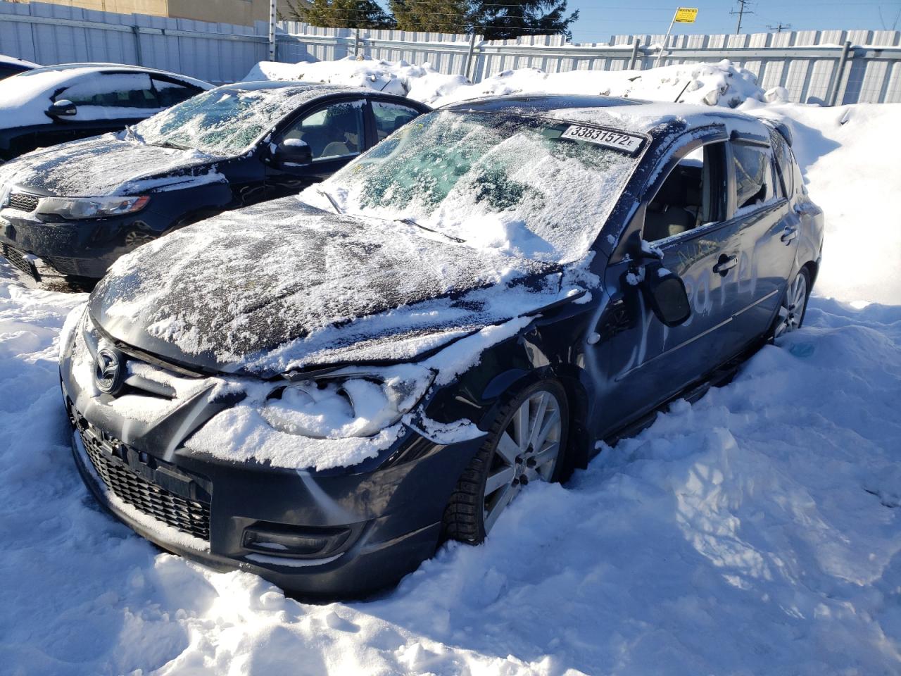 Photo 2 from auction – 2008 MAZDA SPEED 3 with VIN JM1BK34L881804030