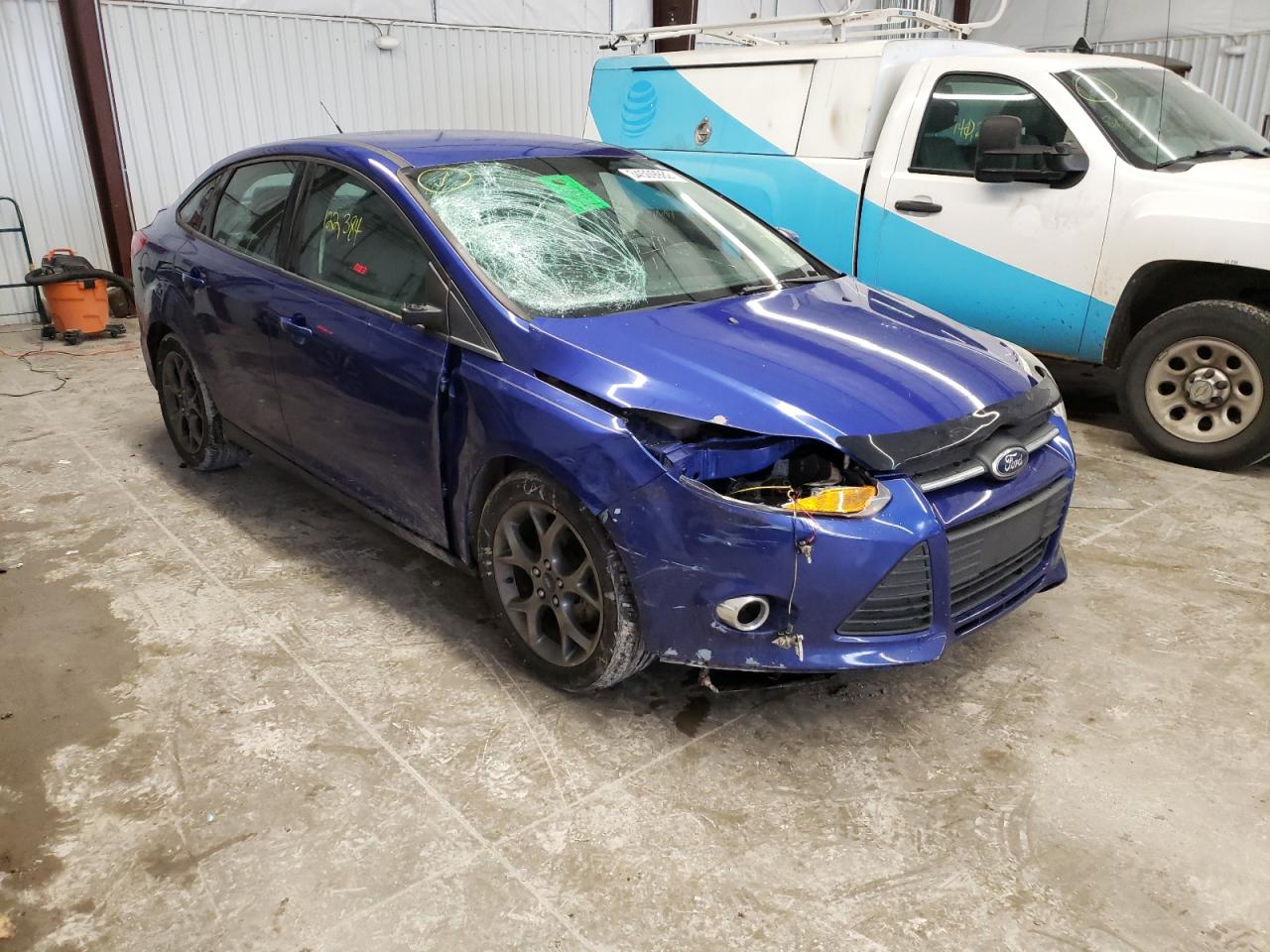 FORD FOCUS SE 2013 with VIN 1FADP3F20DL278933 - Photo from auction