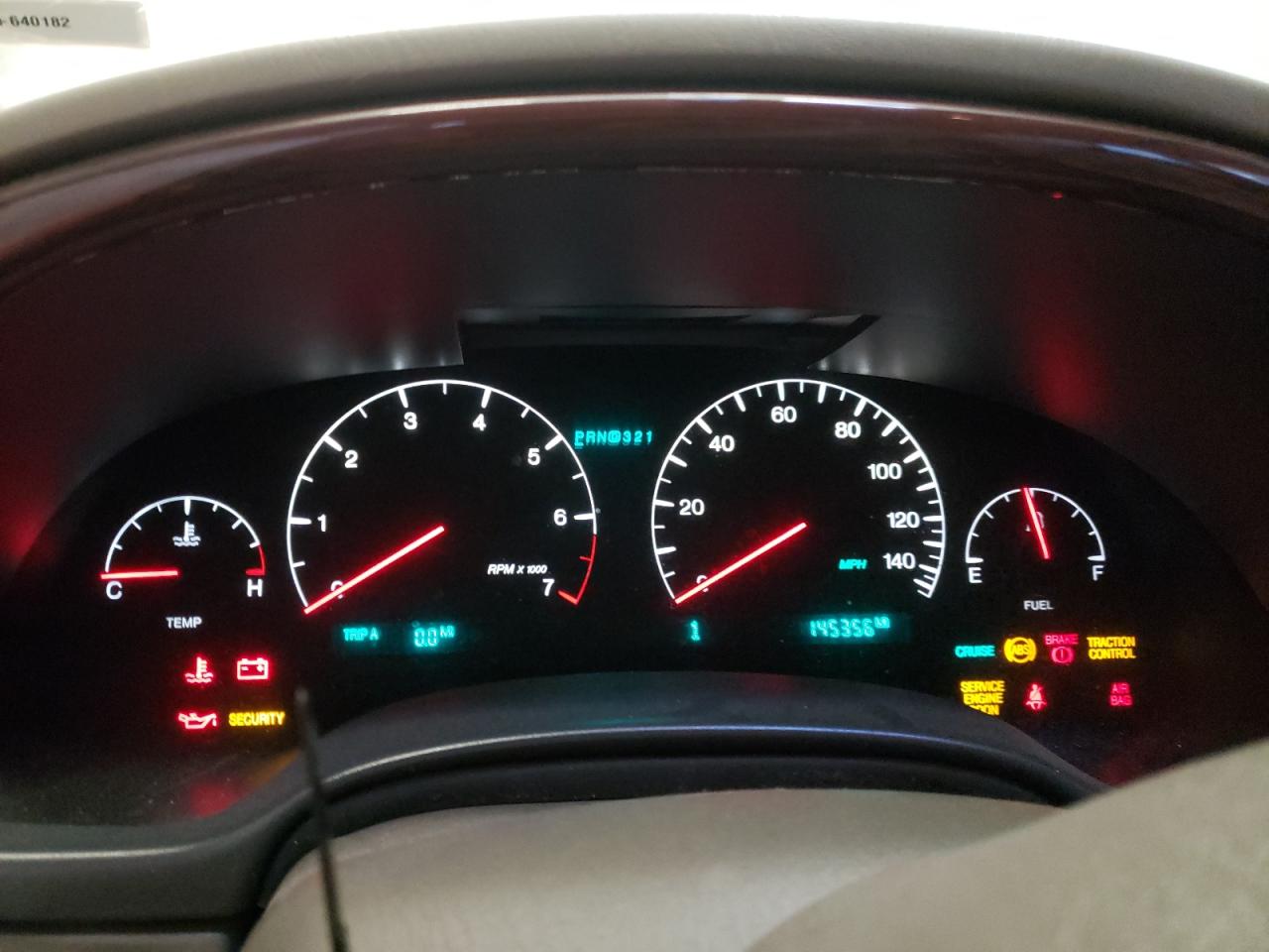 Photo 8 from auction – 2001 CADILLAC DEVILLE DT with VIN 1G6KF57961U274678