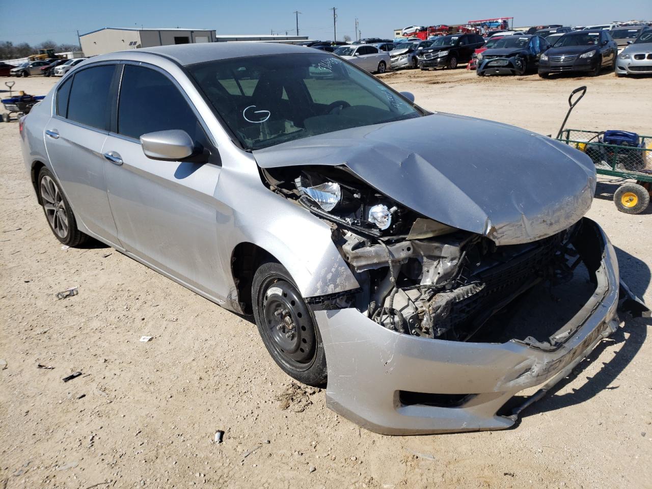 HONDA ACCORD SPO 2014 with VIN 1HGCR2F52EA130933 - Photo from auction