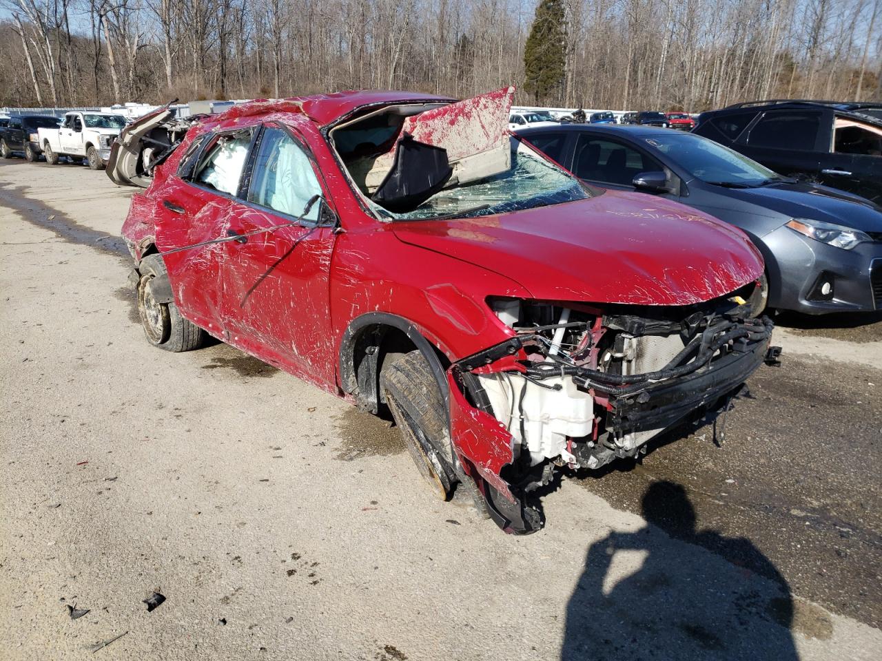 Photo 1 from auction – 2017 NISSAN ROGUE S with VIN JN8AT2MT8HW380696