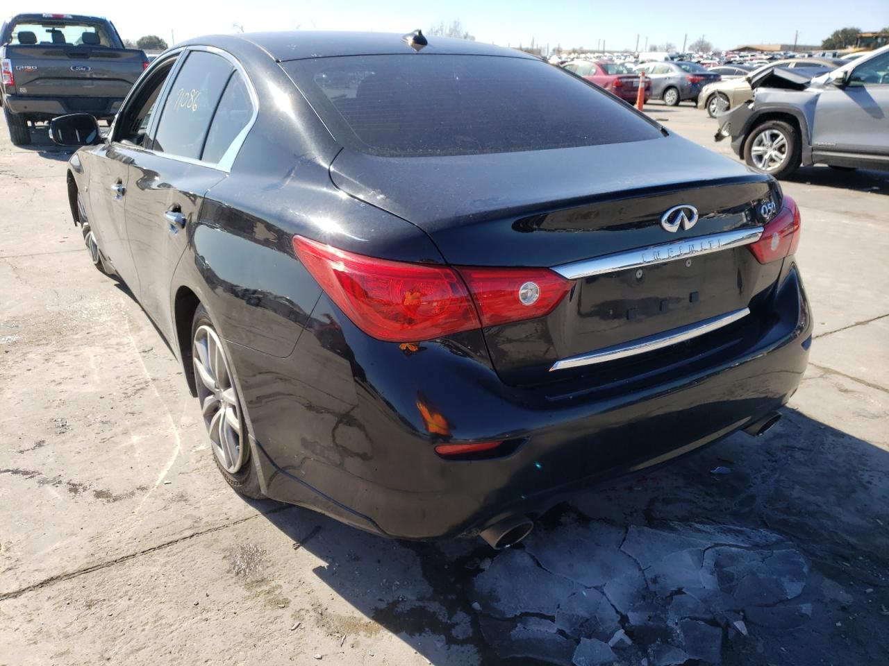Photo 3 from auction – 2015 INFINITI Q50 BASE with VIN JN1BV7AP1FM347811