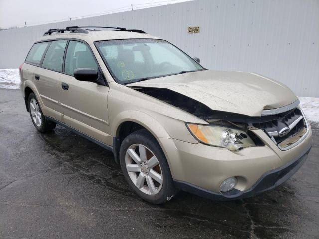 SUBARU OUTBACK 2. 2008 with VIN 4S4BP61C487342940 - Photo from auction