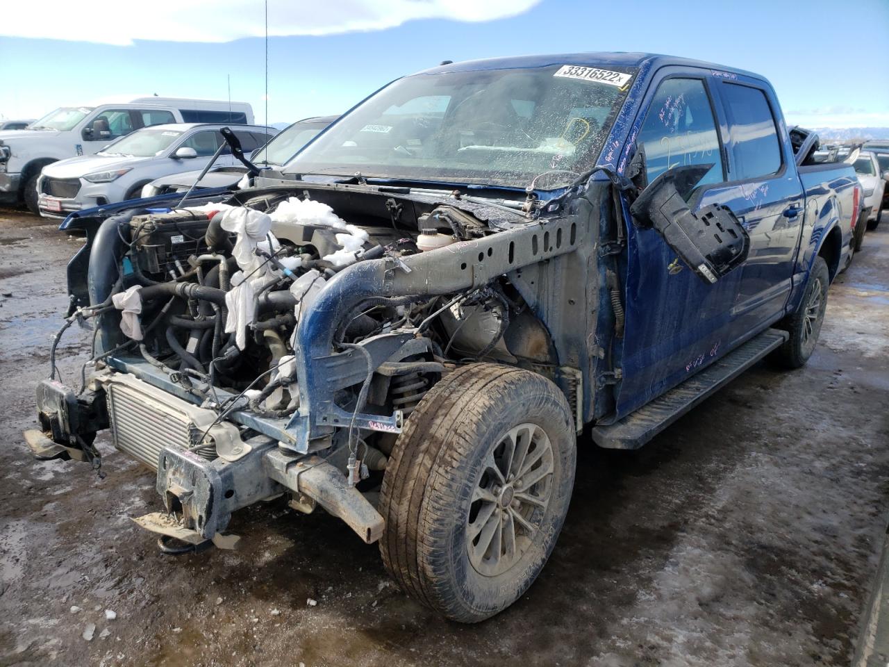 Photo 2 from auction – 2018 FORD F150 SUPER with VIN 1FTEW1EG7JFB26452