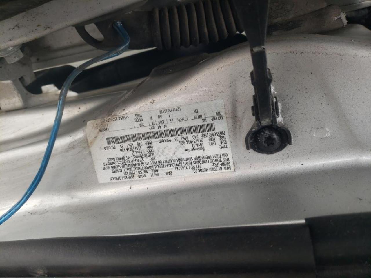 Photo 10 from auction – 2012 FORD FOCUS SE with VIN 1FAHP3F25CL248813