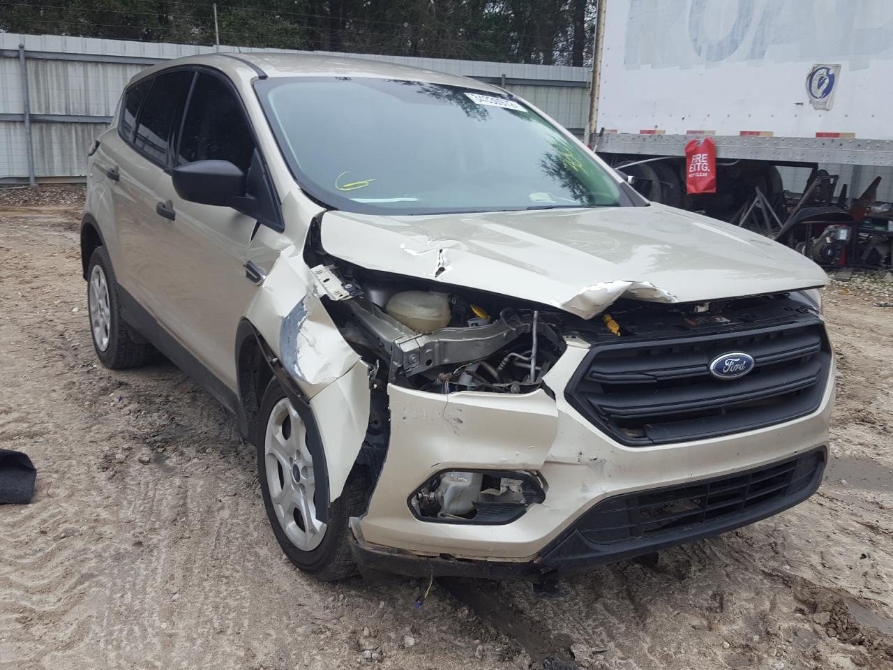 FORD ESCAPE S 2018 with VIN 1FMCU0F72JUB95787 - Photo from auction