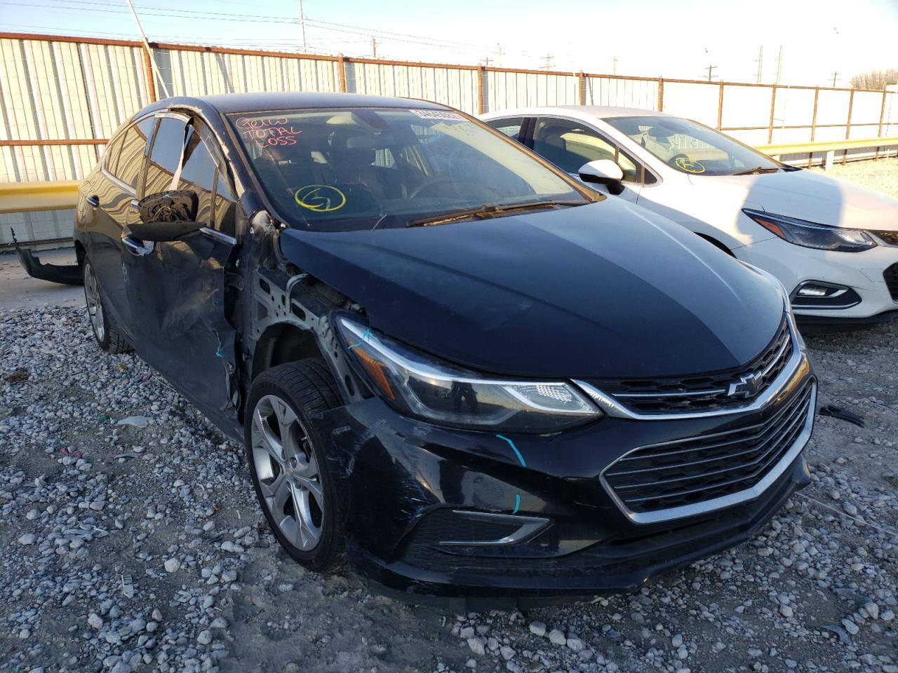 CHEVROLET CRUZE PREM 2017 with VIN 3G1BF6SM3HS556133 - Photo from auction