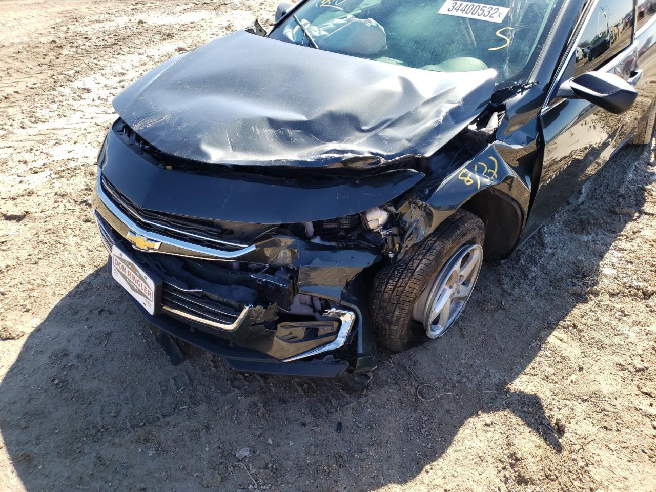 Photo 9 from auction – 2018 CHEVROLET MALIBU LS with VIN 1G1ZB5ST2JF136630