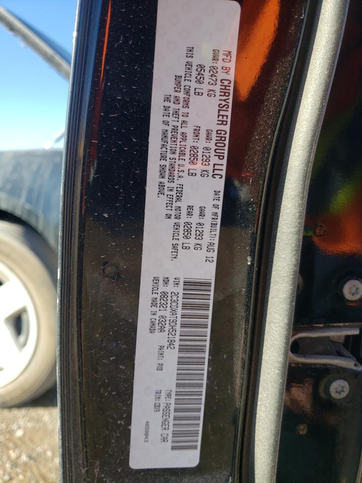 Photo 10 from auction – 2013 DODGE CHARGER PO with VIN 2C3CDXAT9DH521842