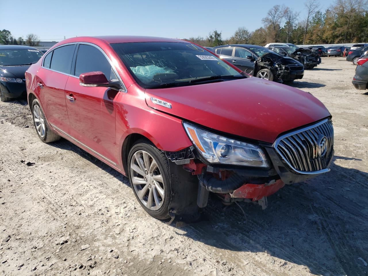 BUICK LACROSSE 2014 with VIN 1G4GB5G37EF257243 - Photo from auction