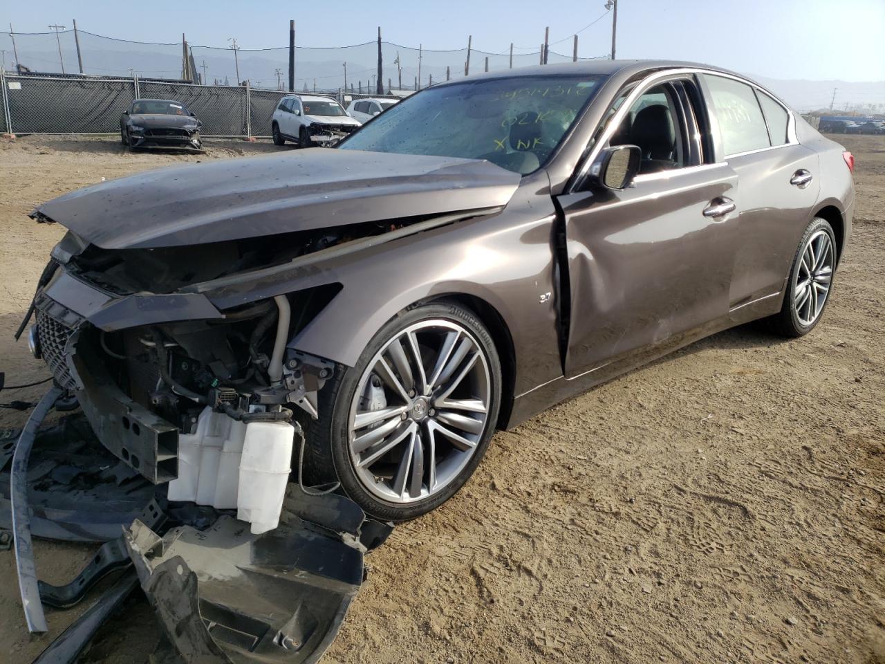 Photo 2 from auction – 2014 INFINITI Q50 with VIN JN1BV7APXEM677249