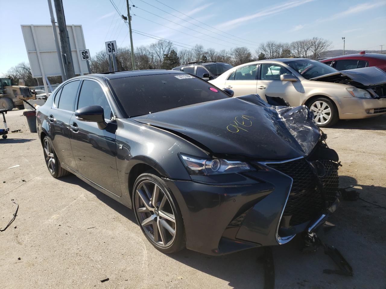 LEXUS GS 350 BAS 2018 with VIN JTHCZ1BL9JA008141 - Photo from auction