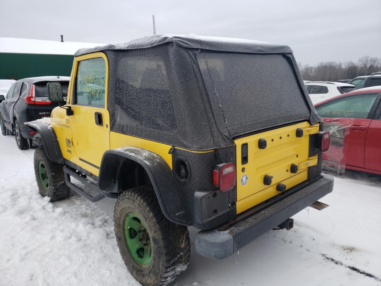 Photo 3 from auction – 2002 JEEP WRANGLER with VIN 1J4FA29P92P736586