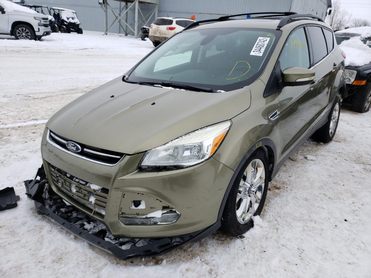 Photo 2 from auction – 2013 FORD ESCAPE SEL with VIN 1FMCU9H99DUC49593