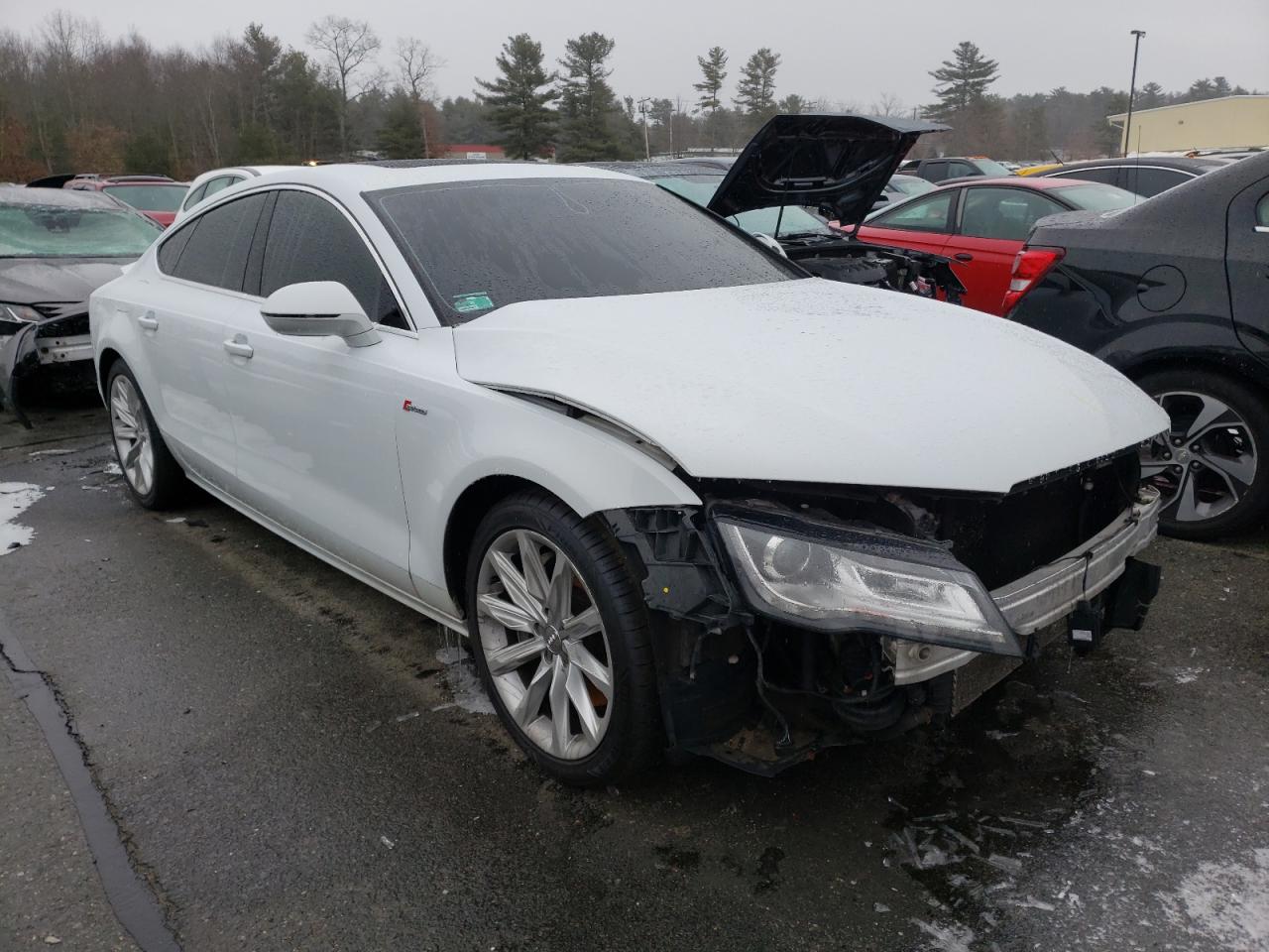 AUDI A7 PREMIUM 2012 with VIN WAUYGAFC3CN083322 - Photo from auction