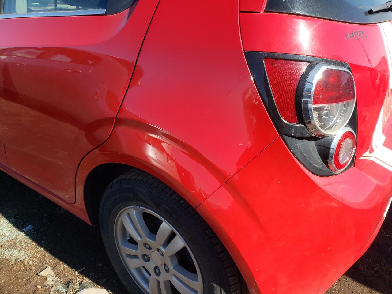 Photo 9 from auction – 2013 CHEVROLET SONIC LT with VIN 1G1JC6SH1D4179822