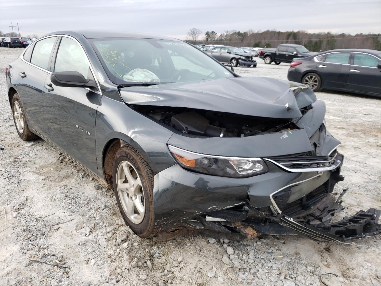 CHEVROLET MALIBU LS 2017 with VIN 1G1ZB5ST9HF250795 - Photo from auction