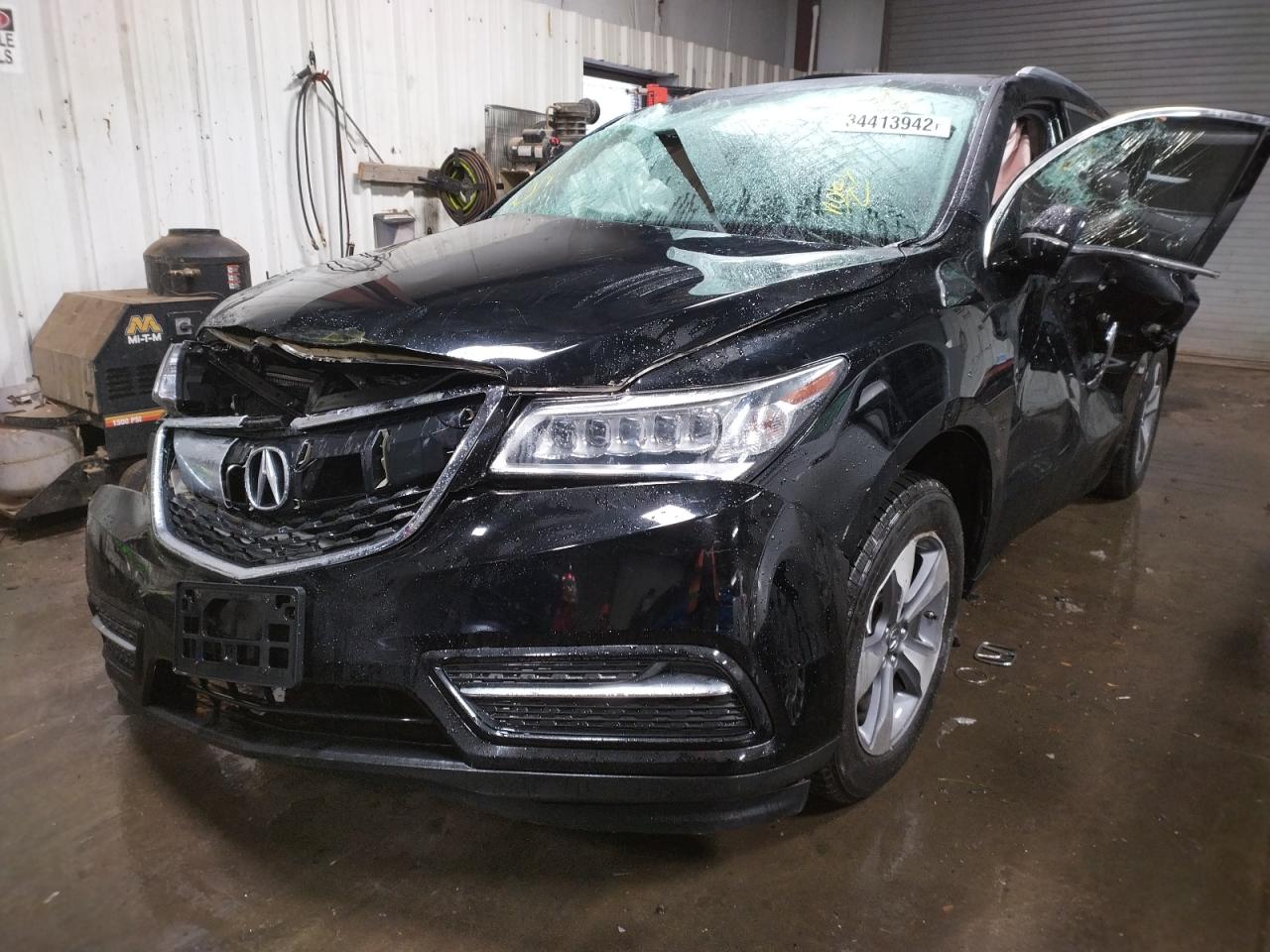 Foto 2 de la subasta – 2014 ACURA MDX con VIN 5FRYD4H25EB003830