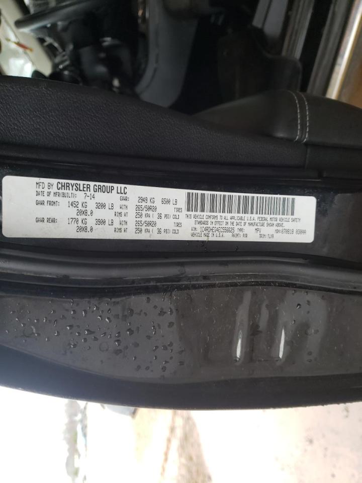 Photo 10 from auction – 2014 DODGE DURANGO CI with VIN 1C4RDHEG4EC556625