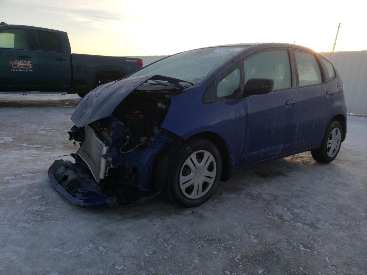 Photo 2 from auction – 2010 HONDA FIT with VIN JHMGE8H29AS013323