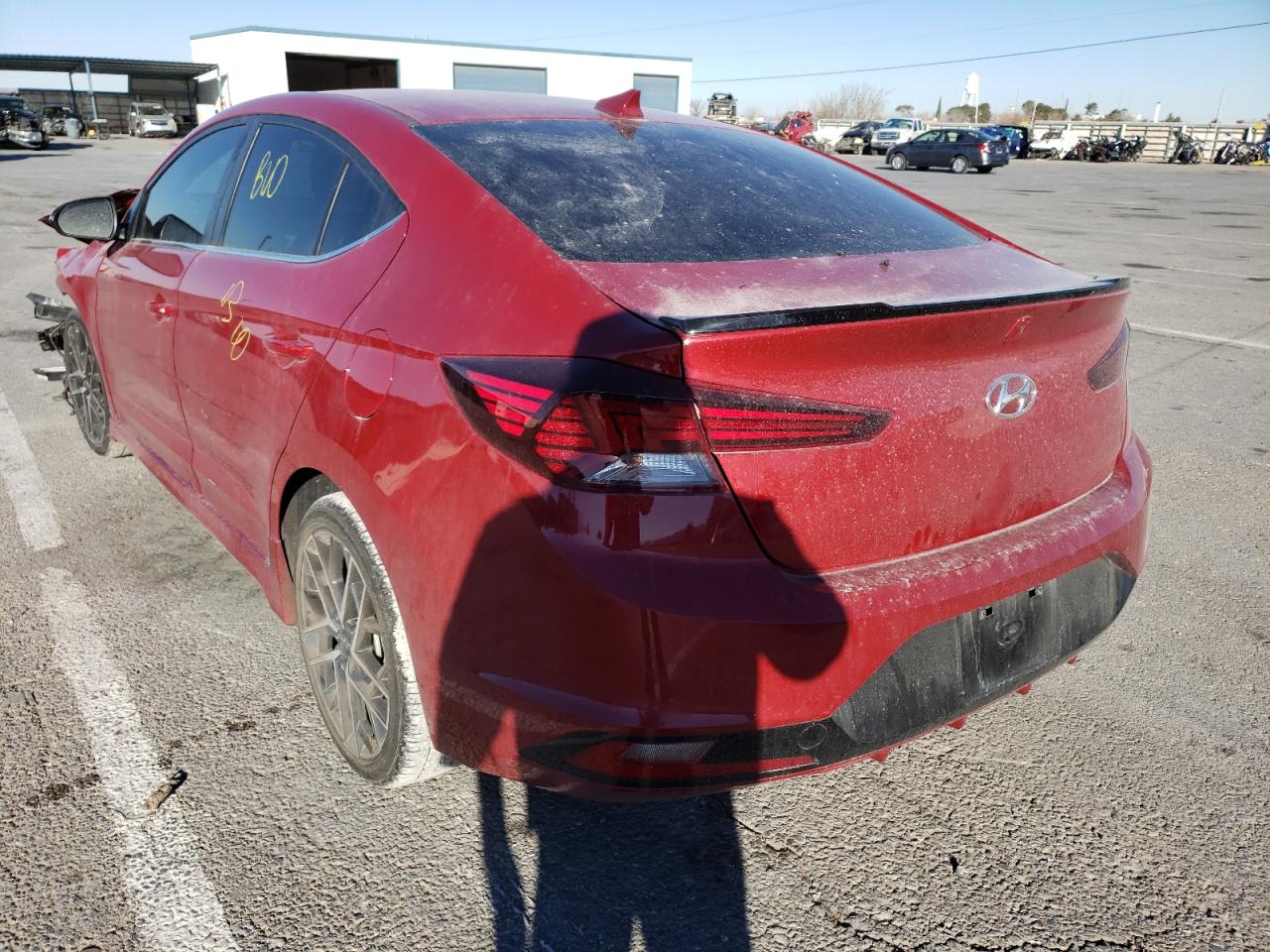 Photo 3 from auction – 2020 HYUNDAI ELANTRA SP with VIN KMHD04LB2LU034133