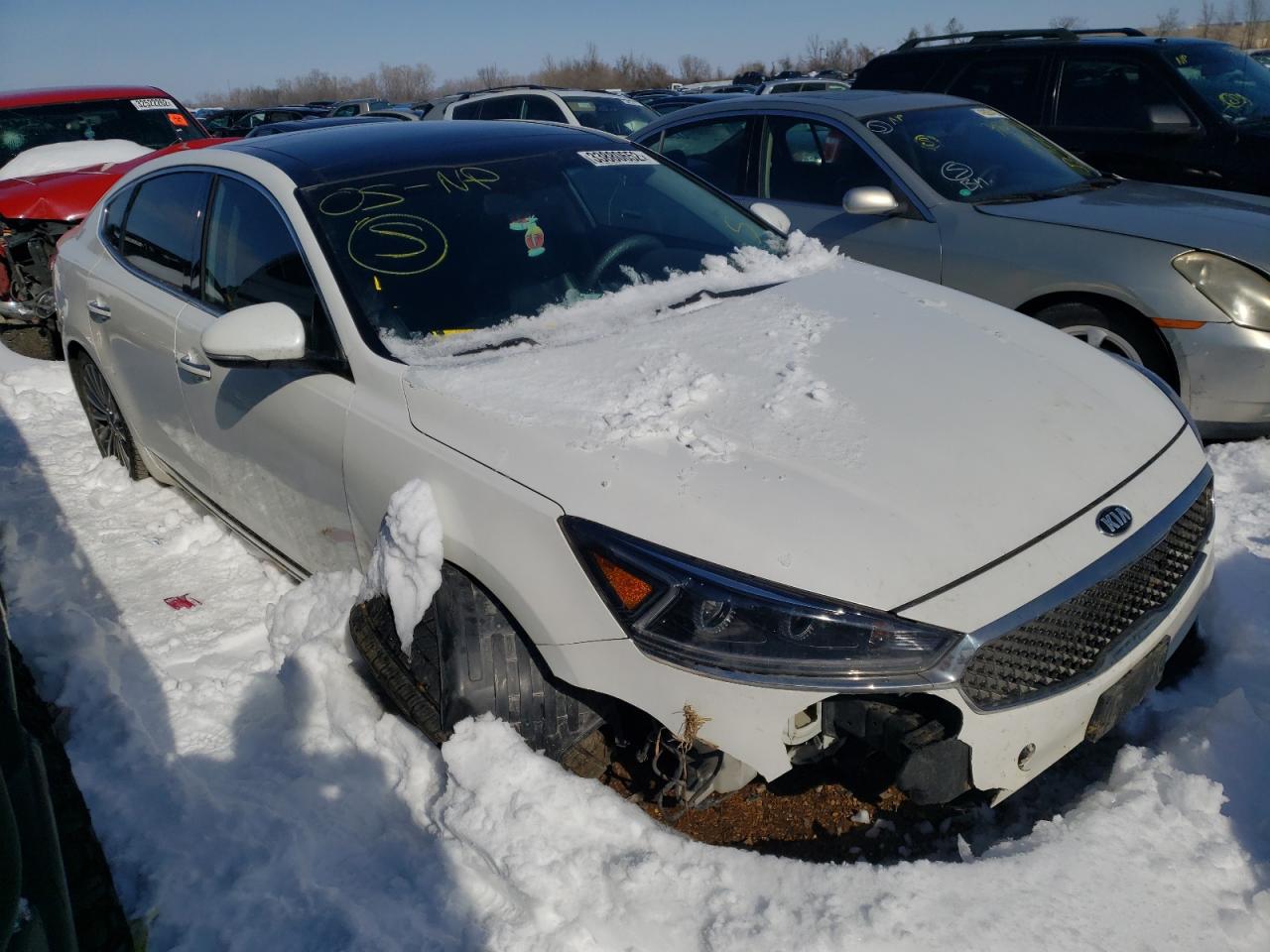 KIA CADENZA PR 2017 with VIN KNALC4J12H5043477 - Photo from auction