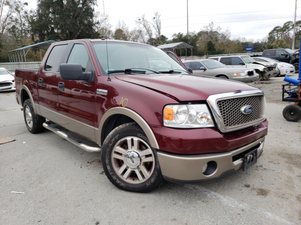 Photo 1 from auction – 2006 FORD F150 SUPER with VIN 1FTPW12V06FB81571