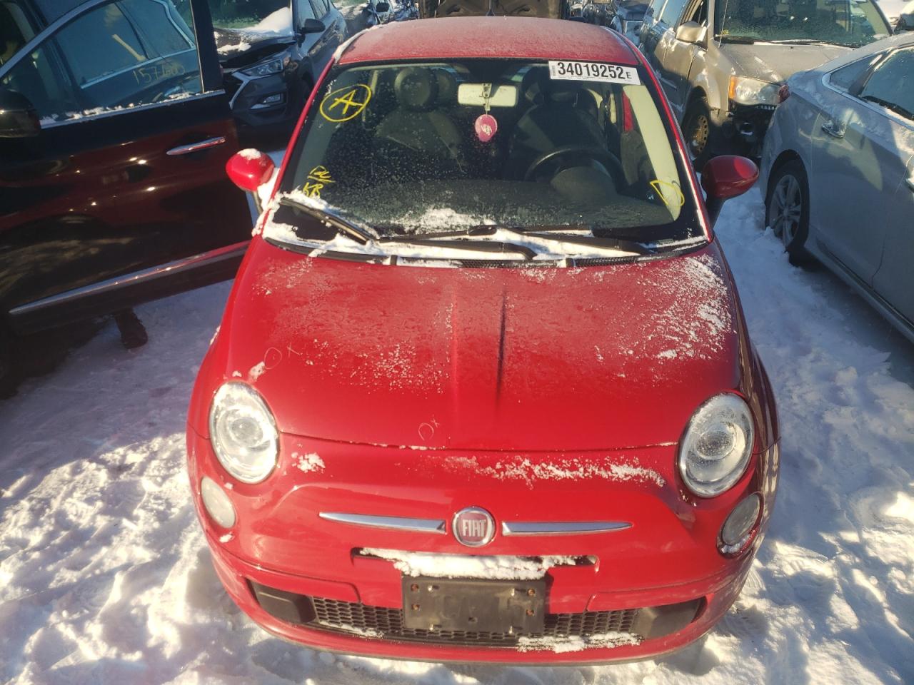 Photo 9 from auction – 2013 FIAT 500 POP with VIN 3C3CFFAR4DT534417