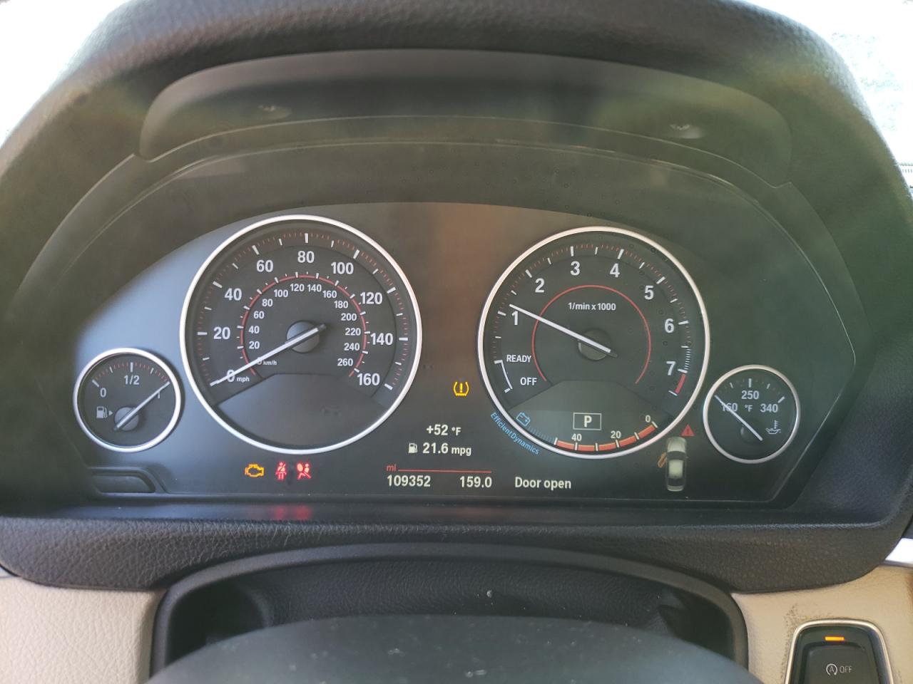 Photo 8 from auction – 2016 BMW 328I with VIN WBA8E9G59GNT83604