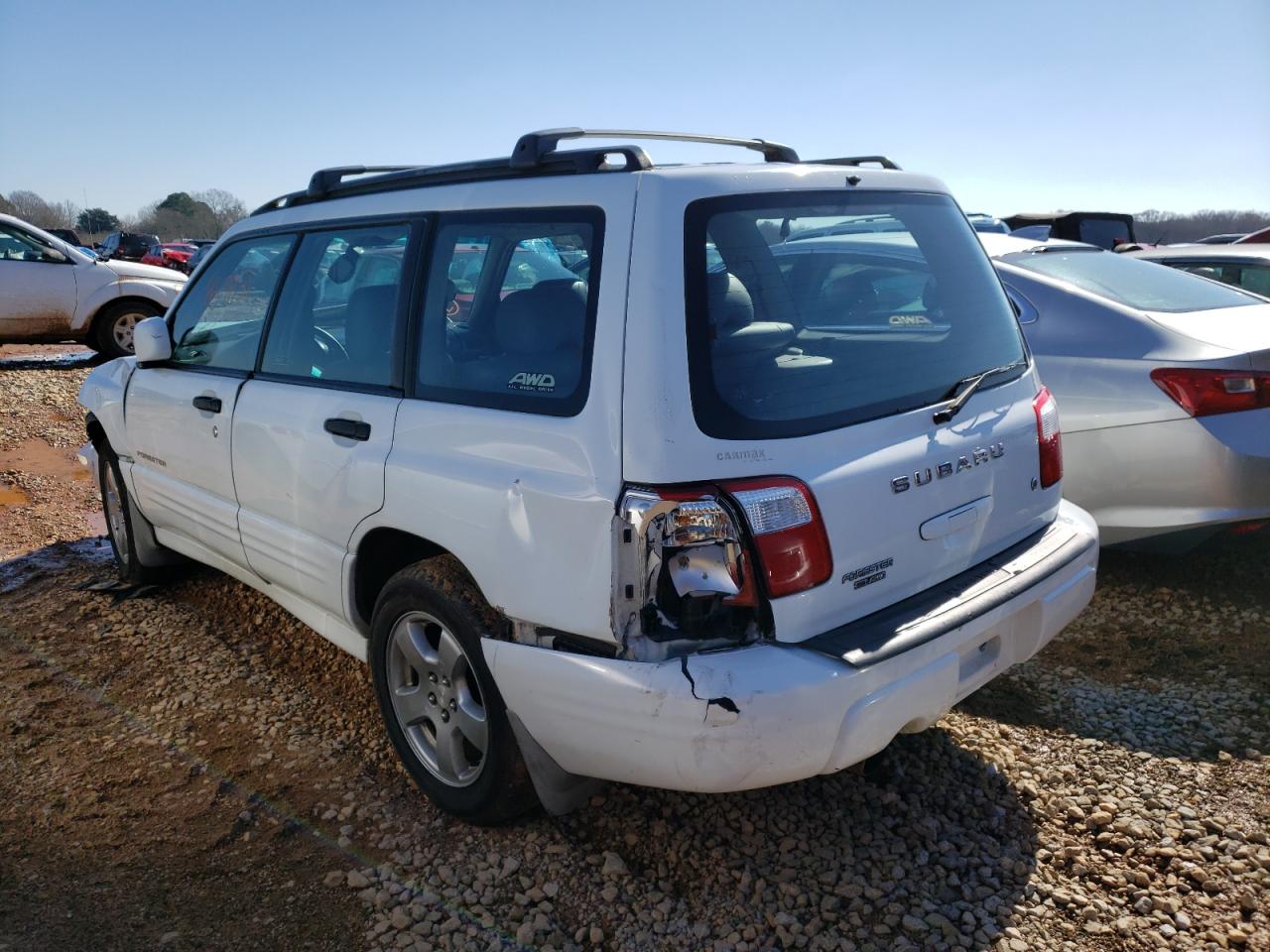 Photo 3 from auction – 2002 SUBARU FORESTER S with VIN JF1SF65632H717252