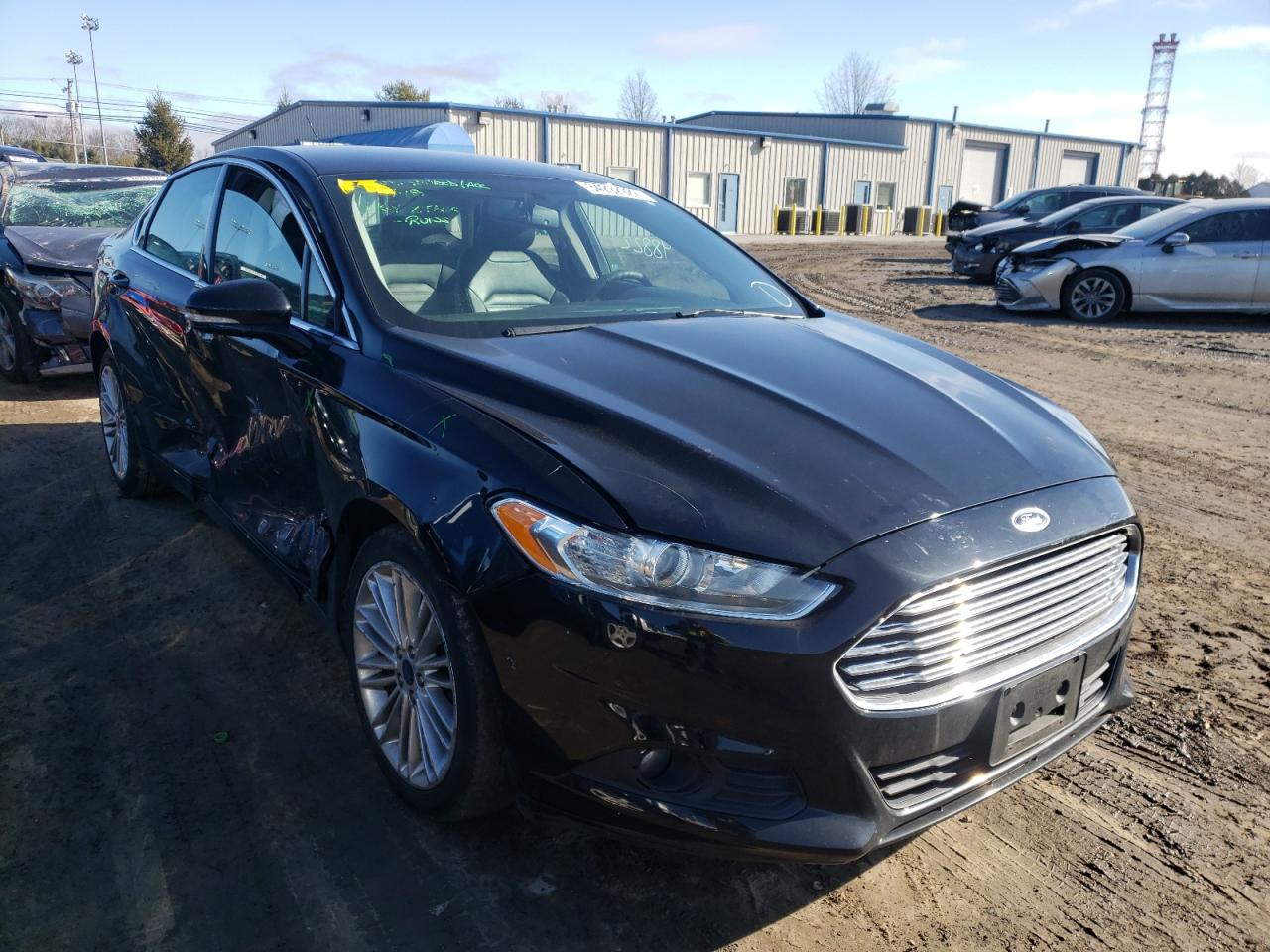 FORD FUSION SE 2016 with VIN 3FA6P0T94GR335813 - Photo from auction