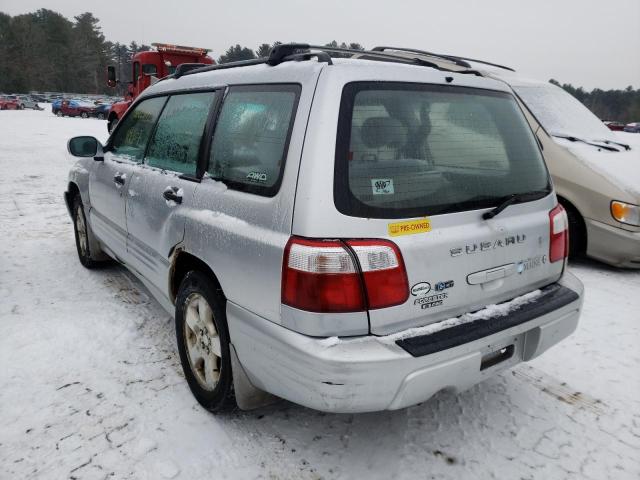 Photo 3 from auction – 2002 SUBARU FORESTER S with VIN JF1SF65672H750948
