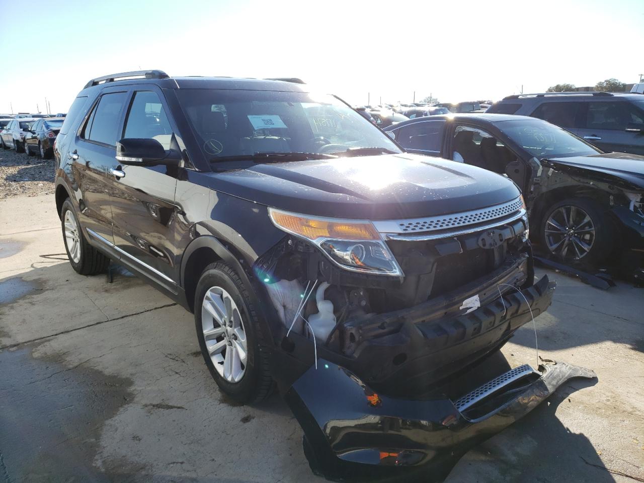 FORD EXPLORER X 2013 with VIN 1FM5K7D81DGC16439 - Photo from auction
