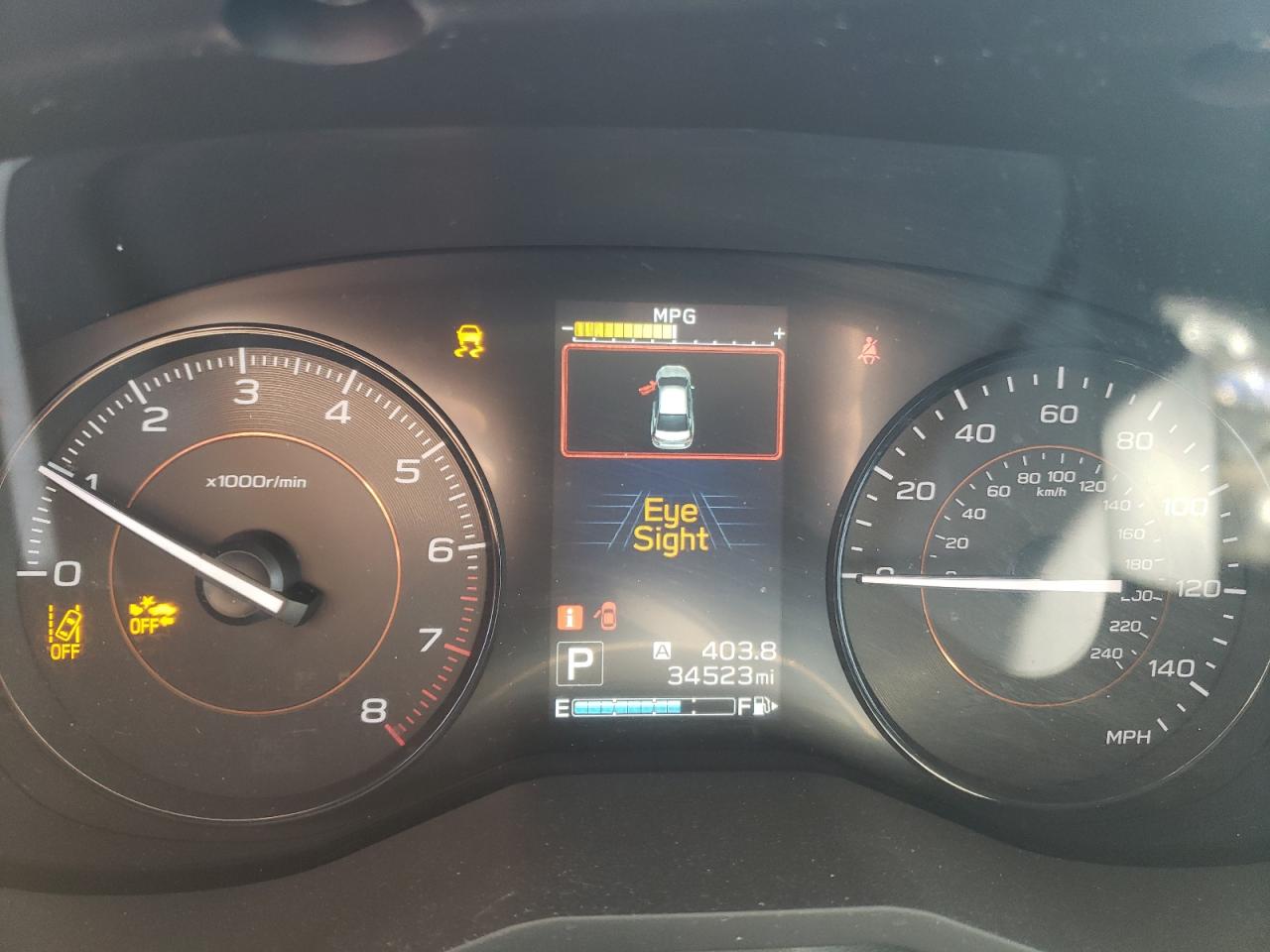 Photo 8 from auction – 2019 SUBARU CROSSTREK with VIN JF2GTAEC8K8303404