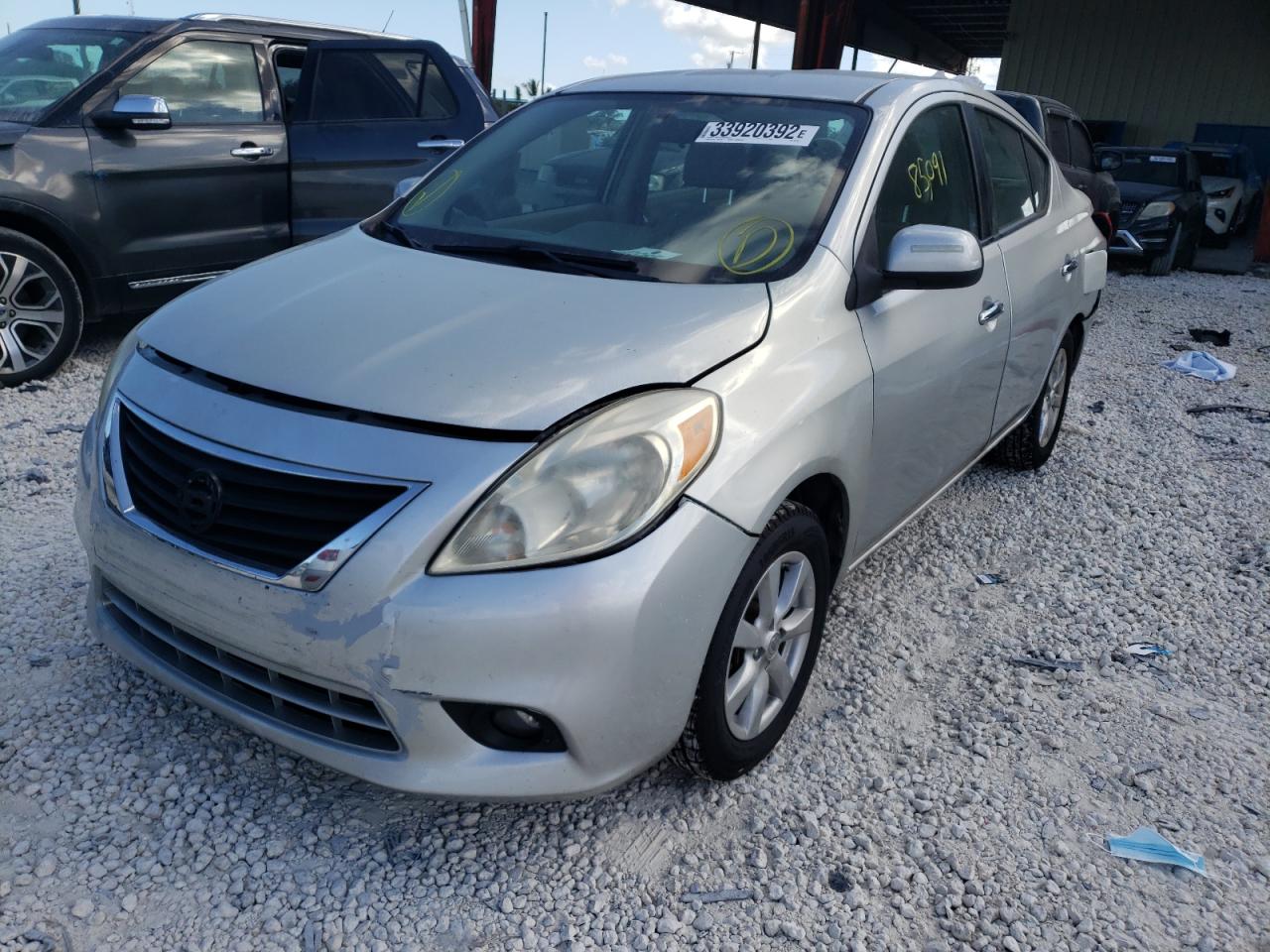 Photo 2 from auction – 2012 NISSAN VERSA S with VIN 3N1CN7AP8CL815785