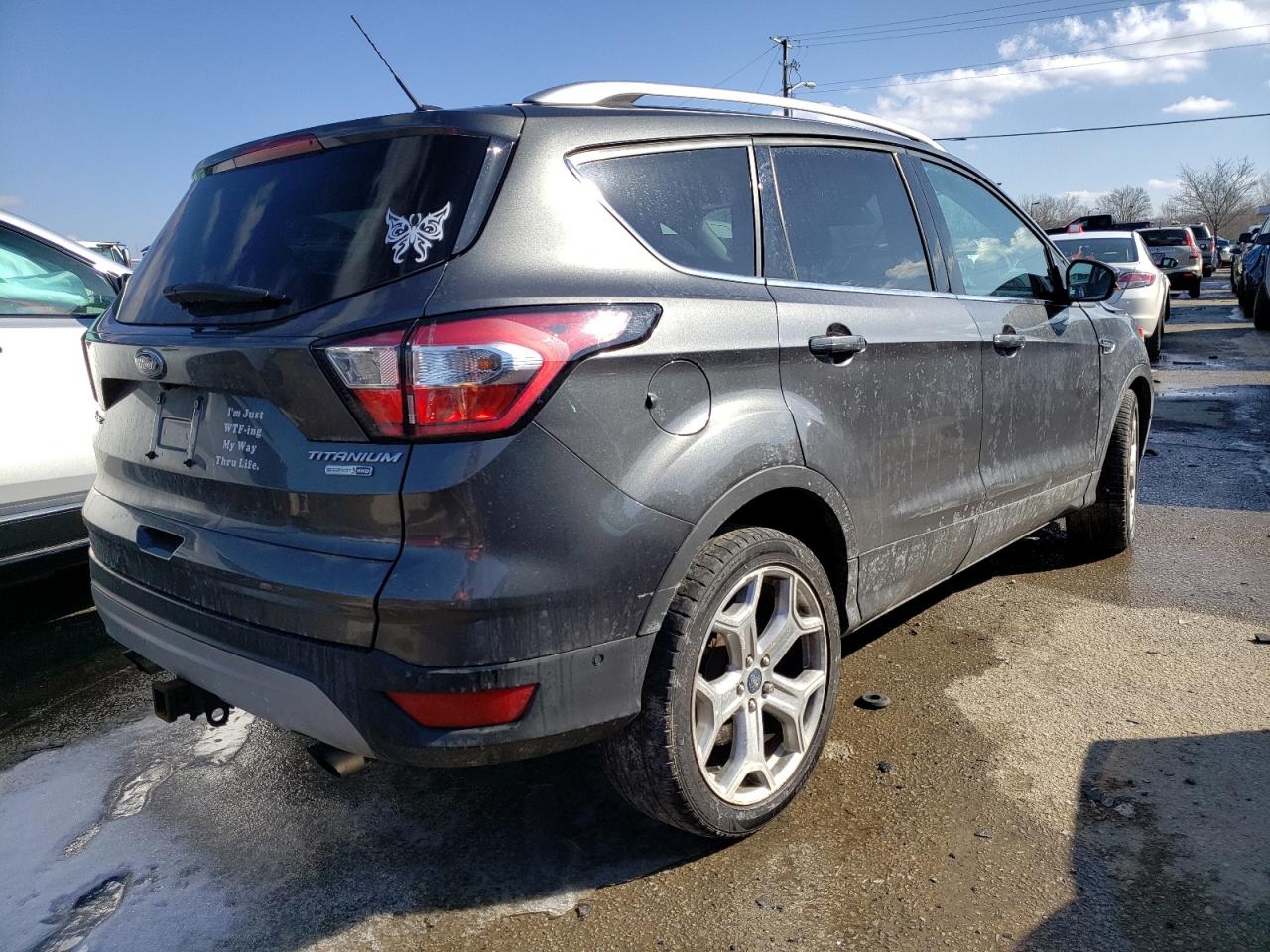 Photo 4 from auction – 2017 FORD ESCAPE TIT with VIN 1FMCU9J90HUD86938
