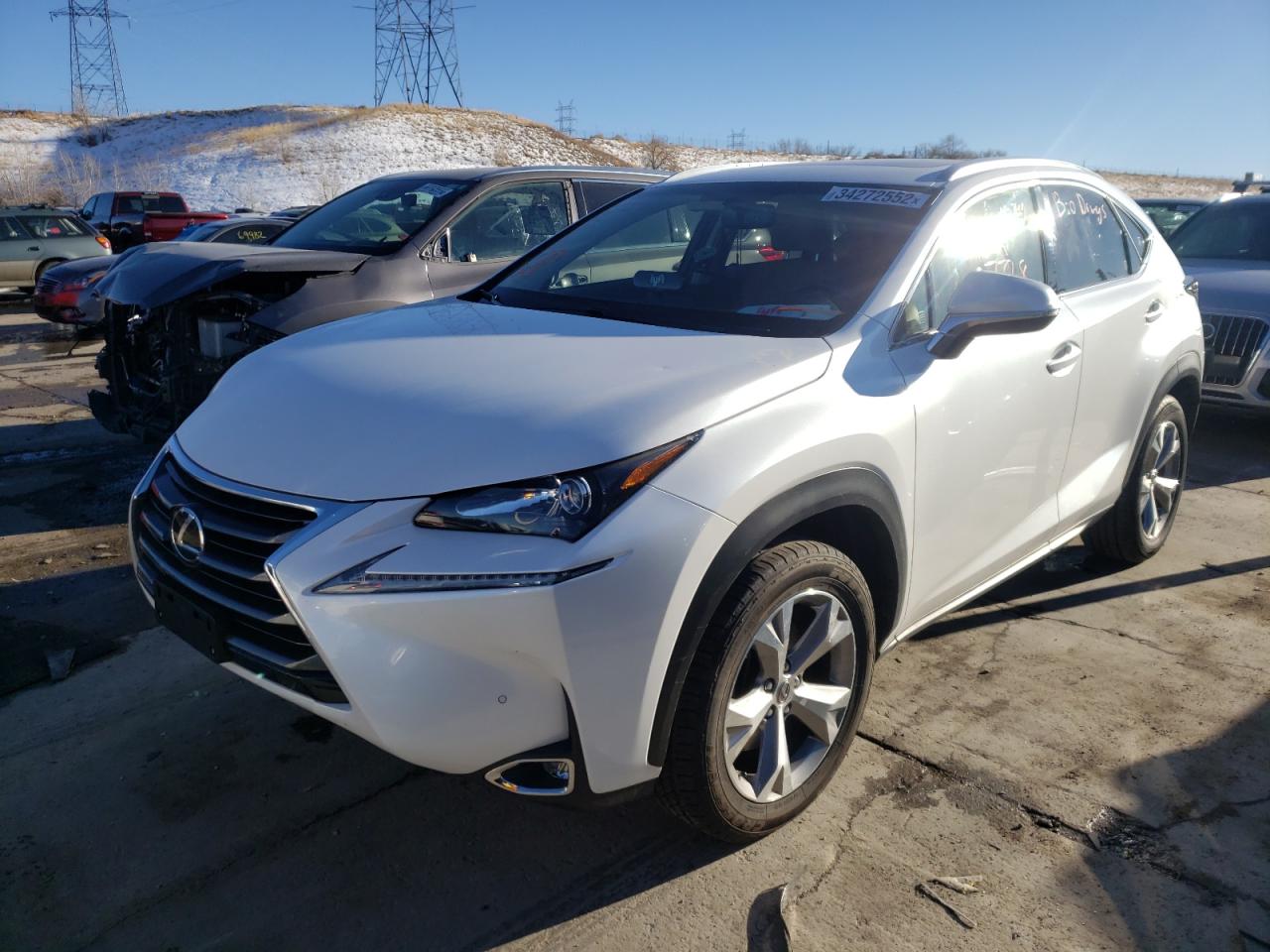 Photo 2 from auction – 2017 LEXUS NX 200T BA with VIN JTJBARBZ2H2142952