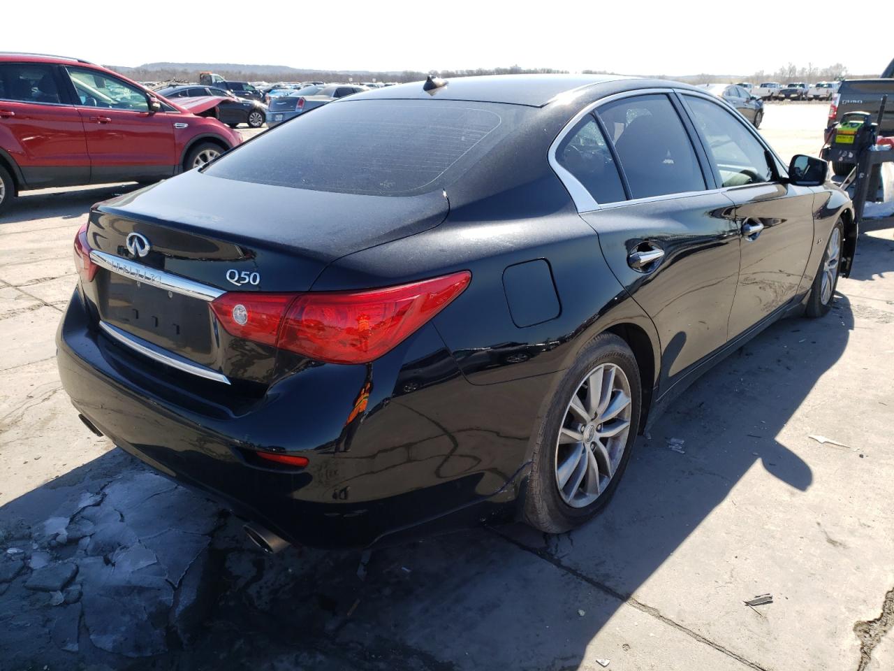 Photo 4 from auction – 2015 INFINITI Q50 BASE with VIN JN1BV7AP1FM347811