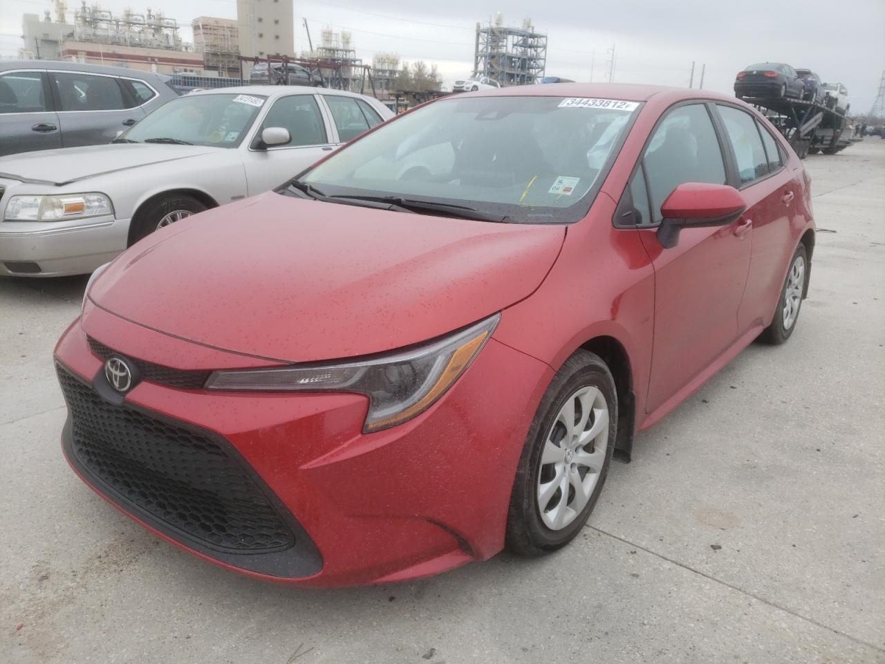 Photo 2 from auction – 2020 TOYOTA COROLLA LE with VIN 5YFEPRAE7LP140234