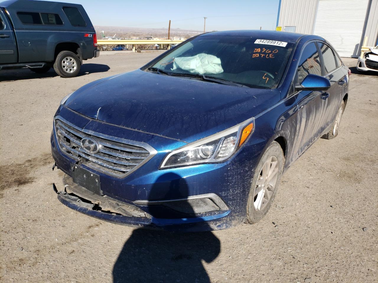 Photo 2 from auction – 2016 HYUNDAI SONATA SE with VIN 5NPE24AF9GH388790