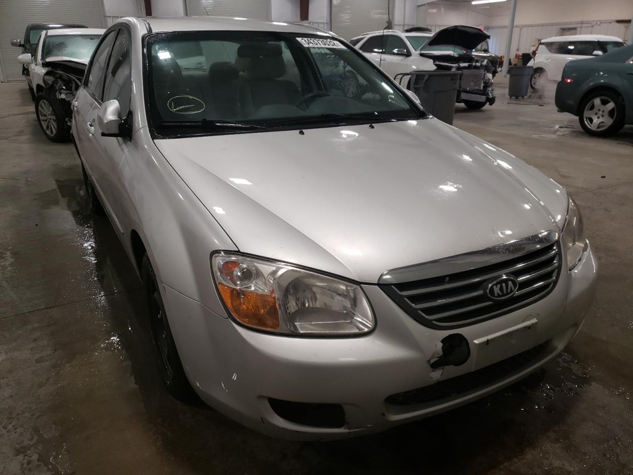 KIA SPECTRA EX 2008 with VIN KNAFE121385506652 - Photo from auction