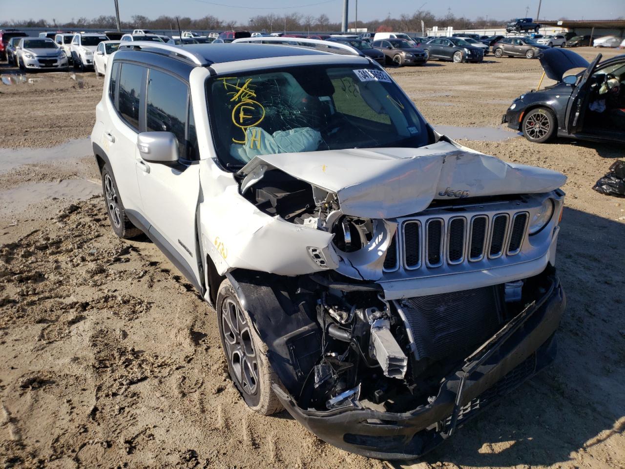 JEEP RENEGADE L 2018 with VIN ZACCJADB7JPH12626 - Photo from auction