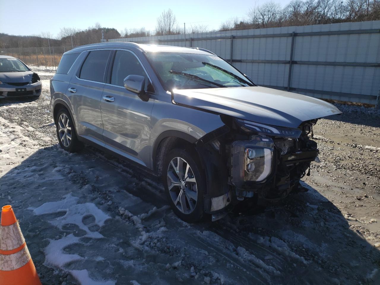 HYUNDAI PALISADE S 2020 with VIN KM8R44HE5LU093545 - Photo from auction