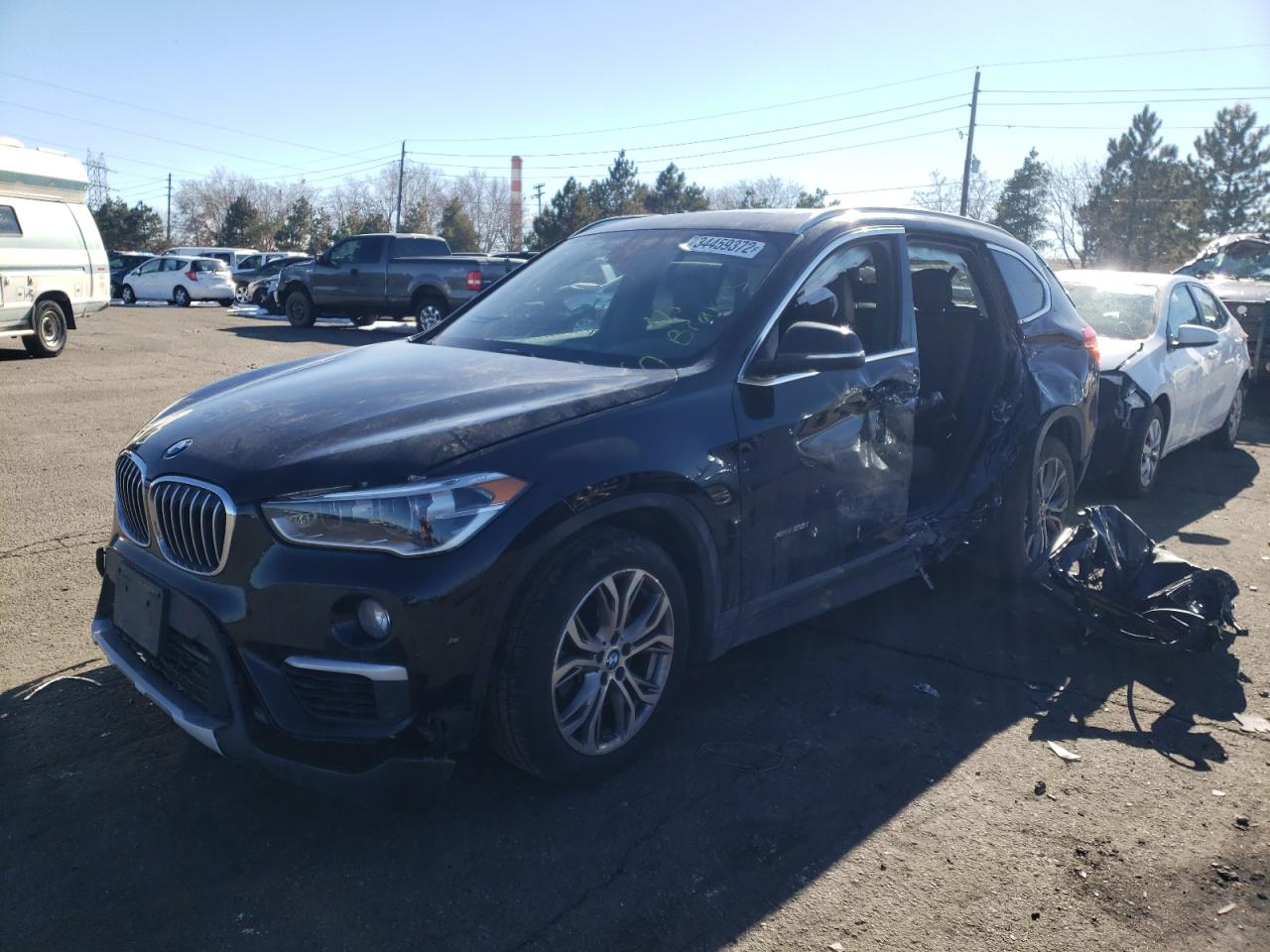 Photo 2 from auction – 2017 BMW X1 XDRIVE2 with VIN WBXHT3Z37H4A65818