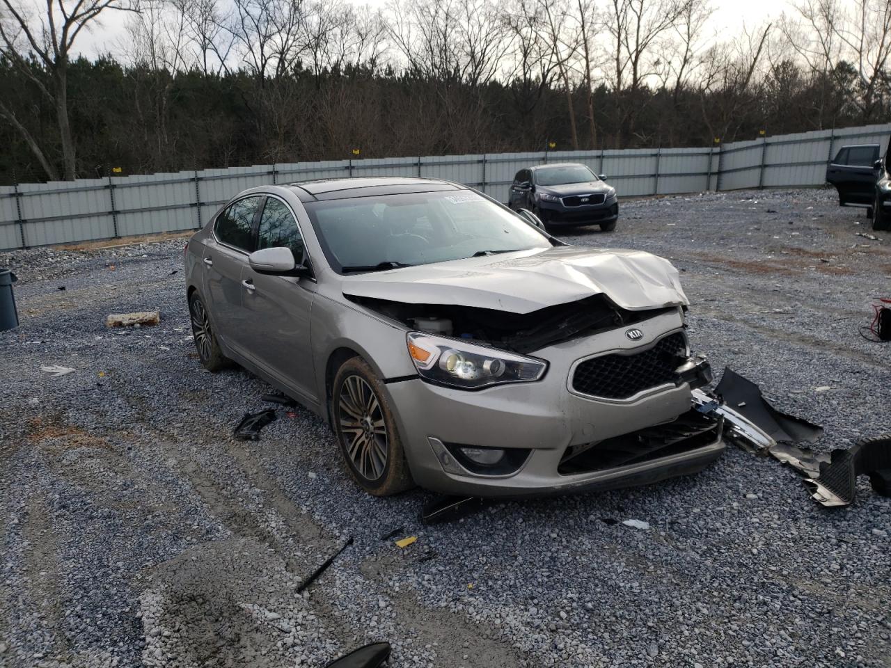 KIA CADENZA PR 2014 with VIN KNALN4D72E5162314 - Photo from auction