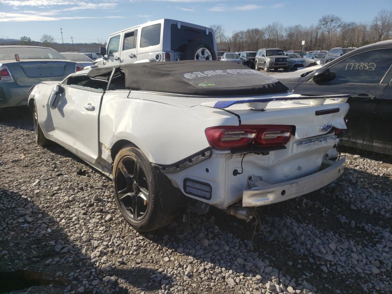 Photo 3 from auction – 2019 CHEVROLET CAMARO LS with VIN 1G1FB3DS2K0150558