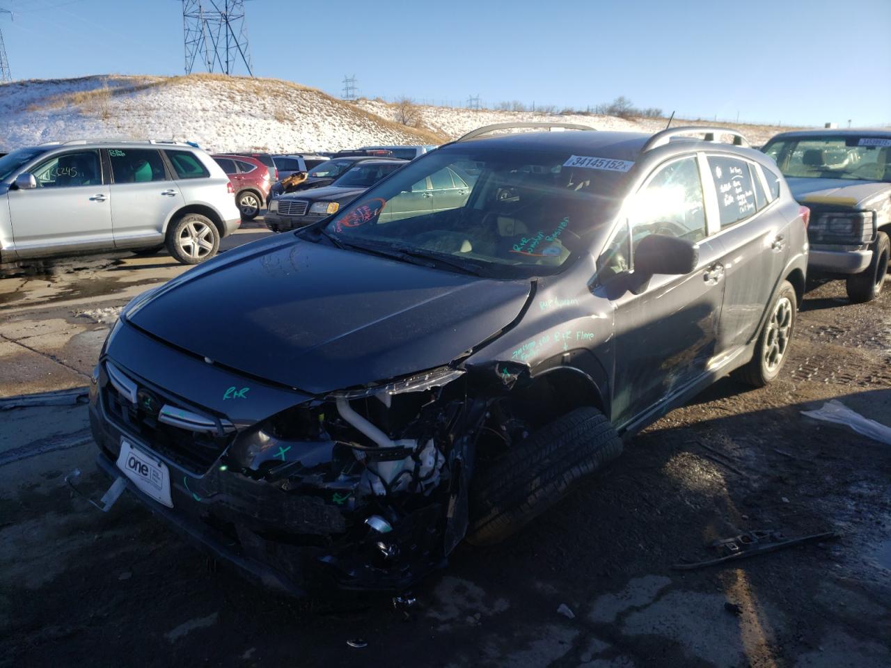 Photo 2 from auction – 2021 SUBARU CROSSTREK with VIN JF2GTABC2M8377070